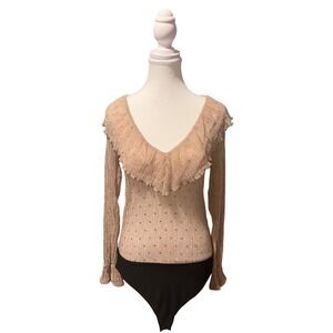 Story‎ 09 Sheer Sparkle Lurex Bodysuit – Size M